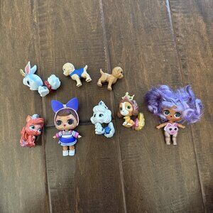 DISNEY PRINCESS PALACE PETS  FRIENDS LOL SURPRISE LOT